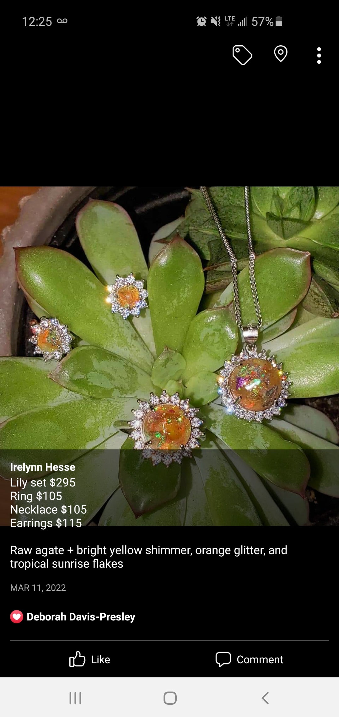 Lily studs